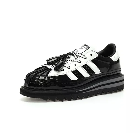 CLOT x Adidas Originals Superstar "Black White" Edison Chen IH3131 - Picture 3 of 4